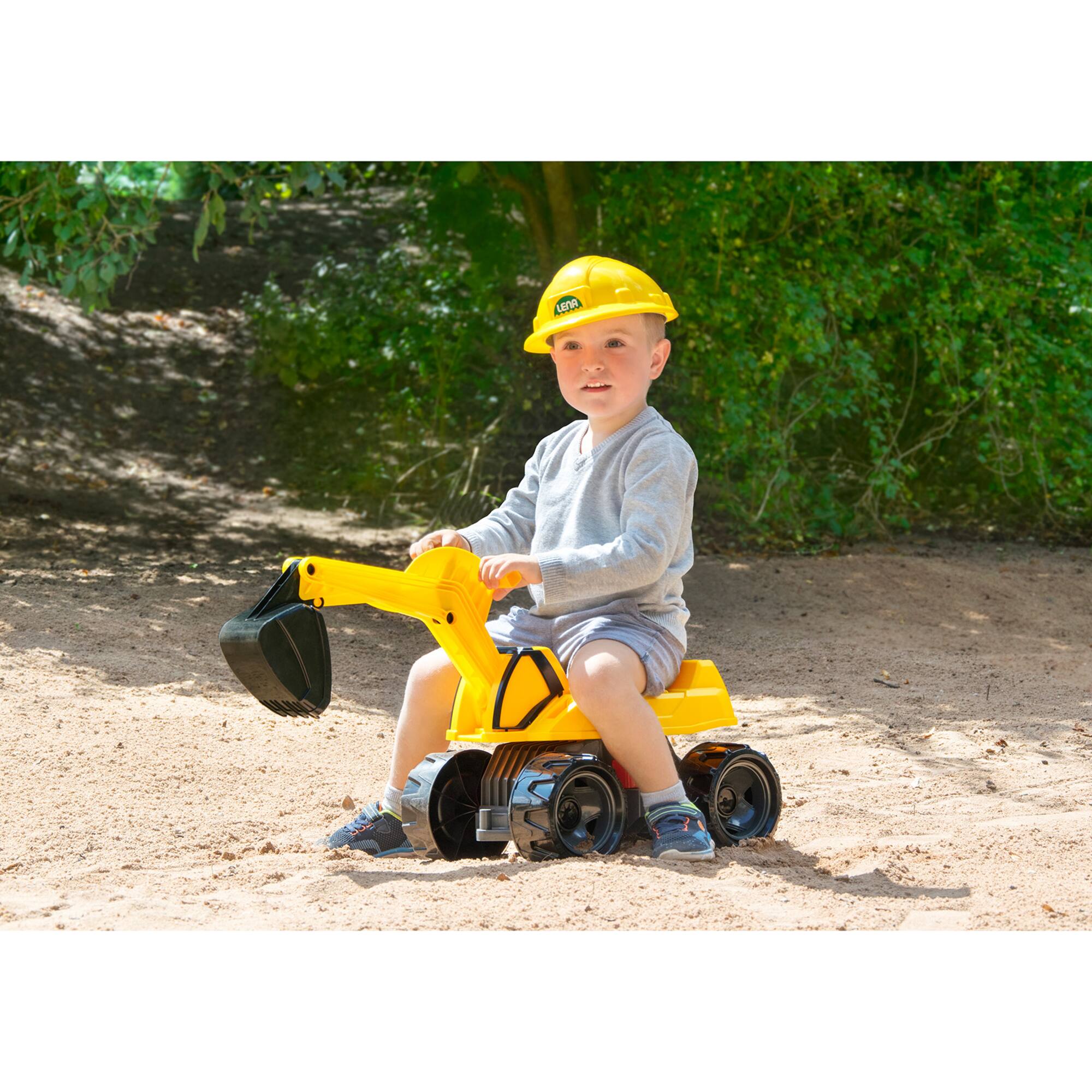LENA® Toys Powerful Giants Yellow Excavator Play Truck